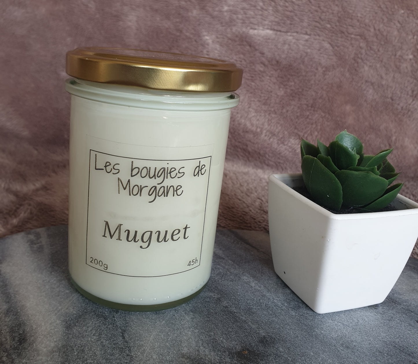Bougie Muguet 200g