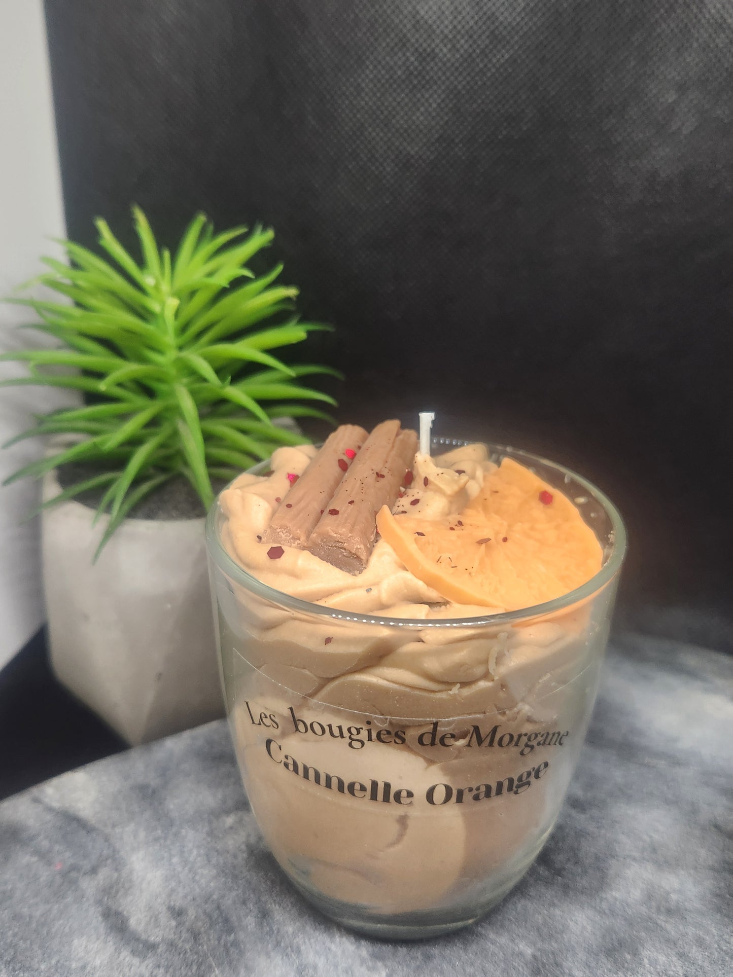 Bougie gourmande Cannelle Orange