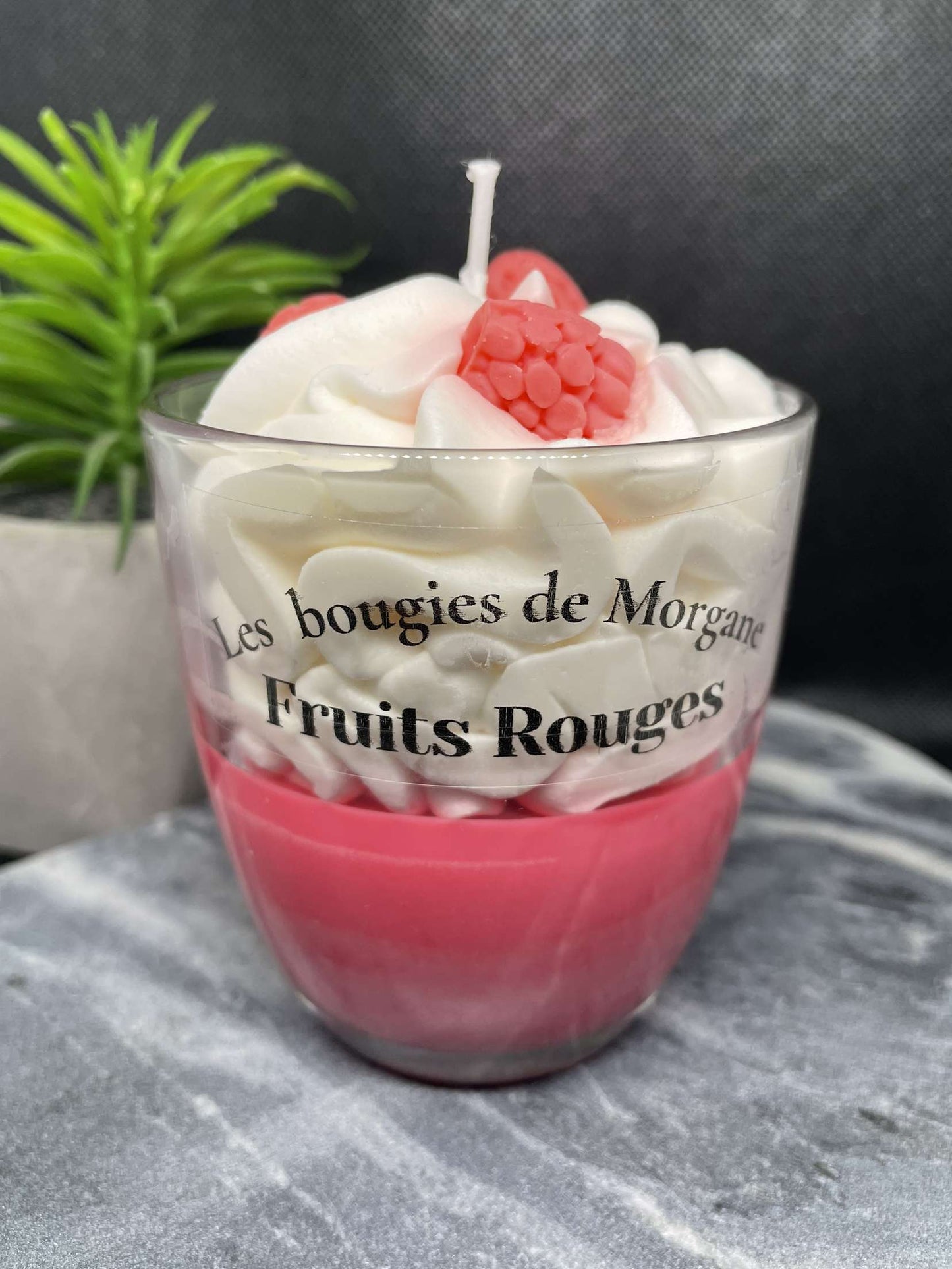 Bougie gourmande Fruits rouge