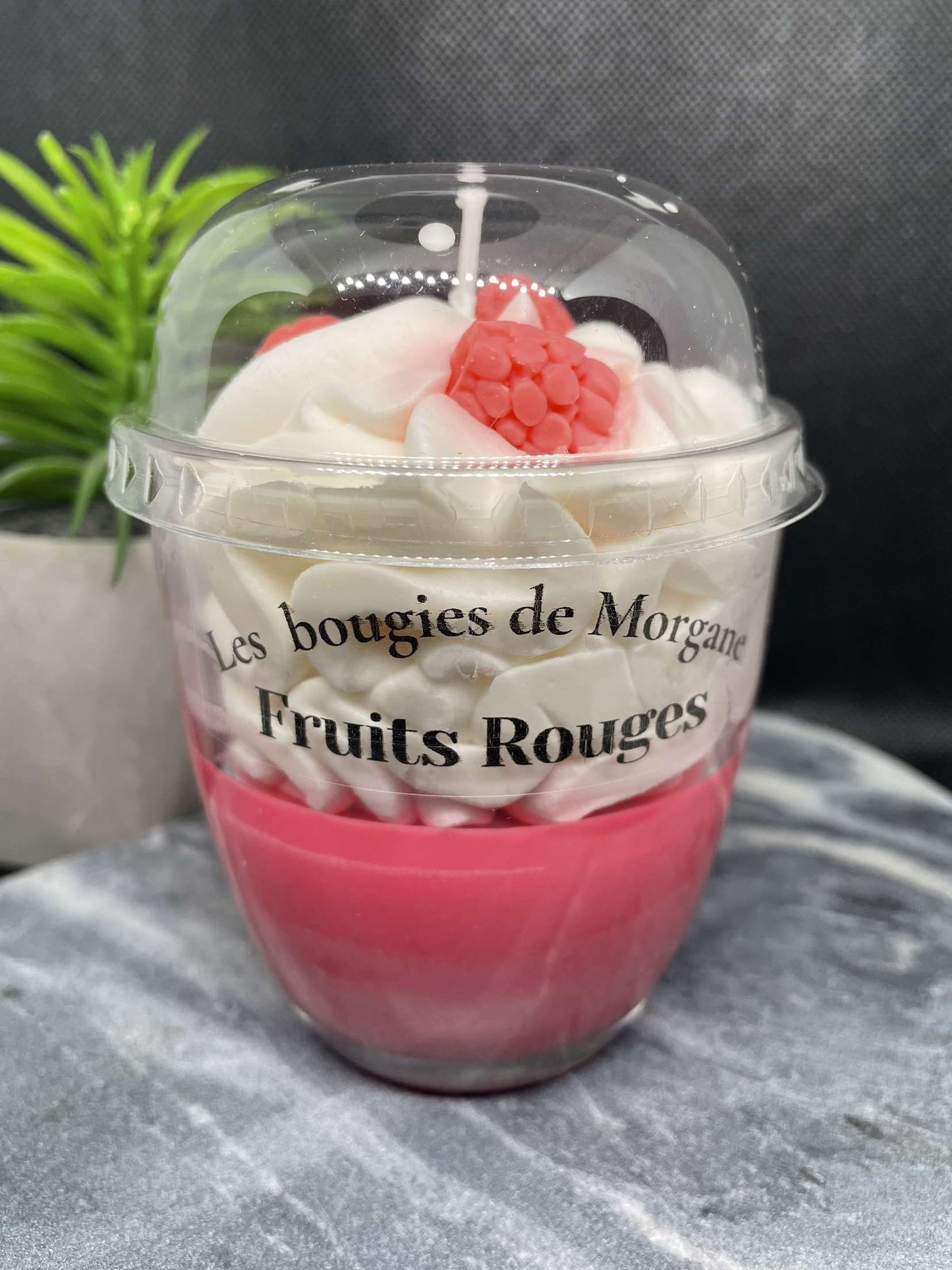 Bougie gourmande Fruits rouge
