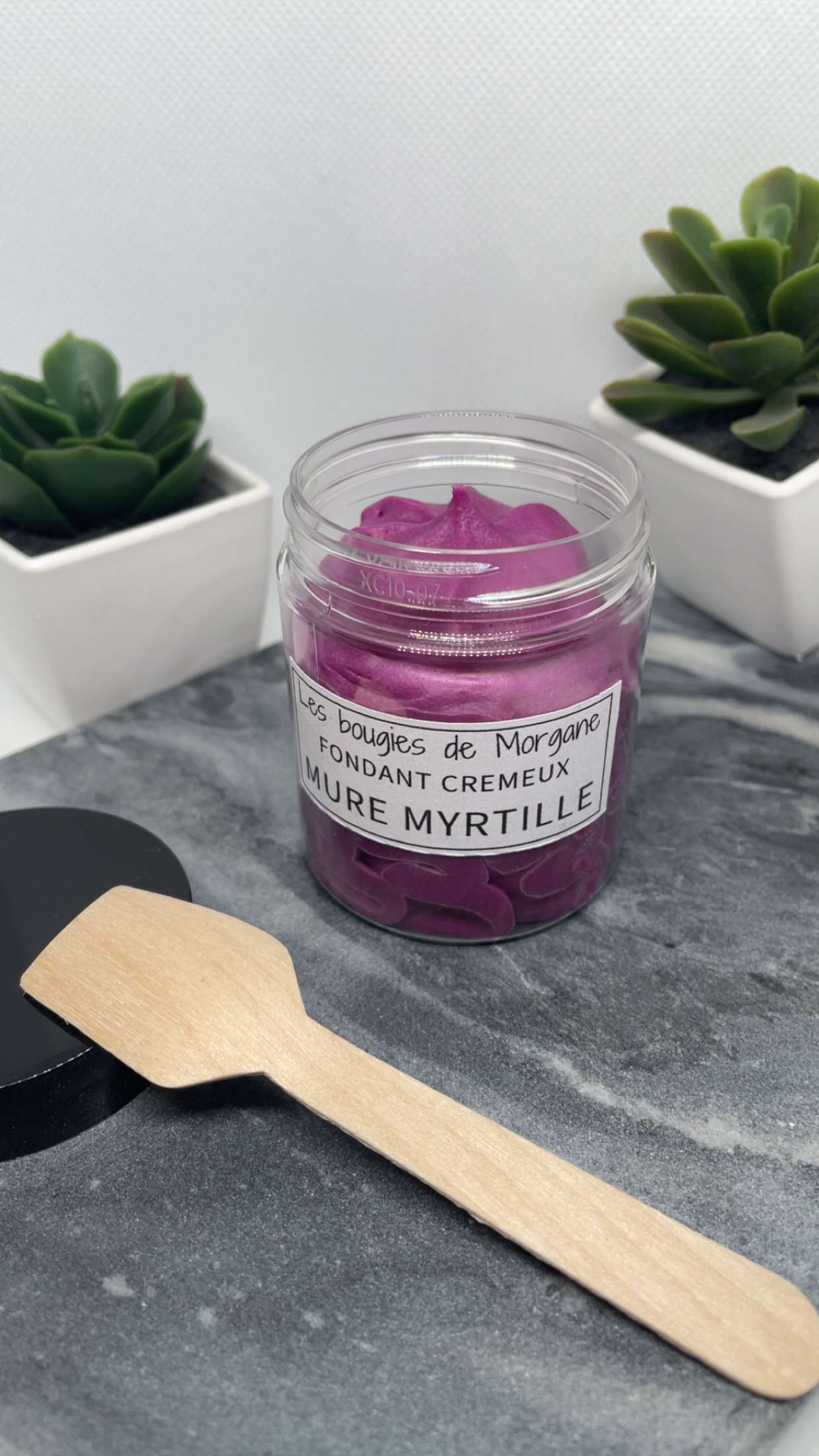 Fondant crémeux Mure Myrtille