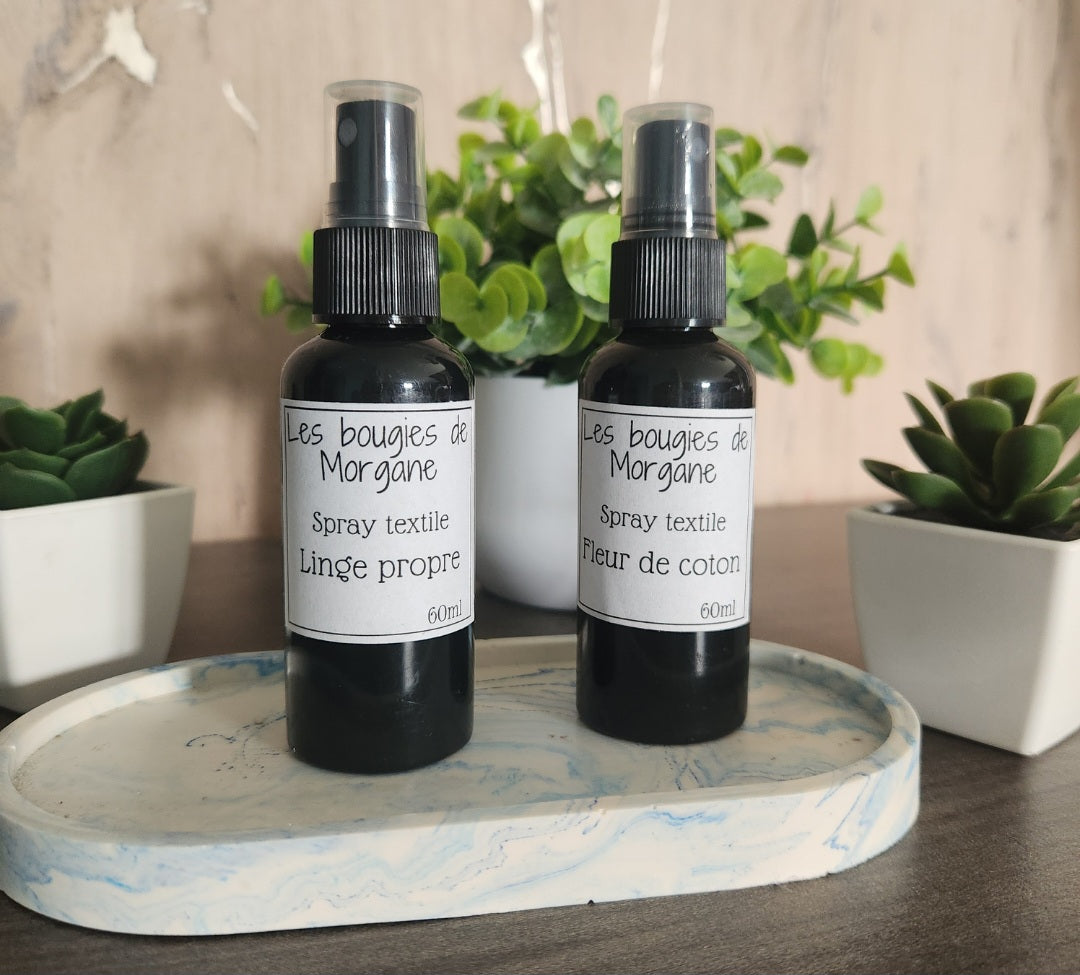 Spray textile